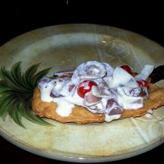 A picture of Fried Chicken Mascarpone.