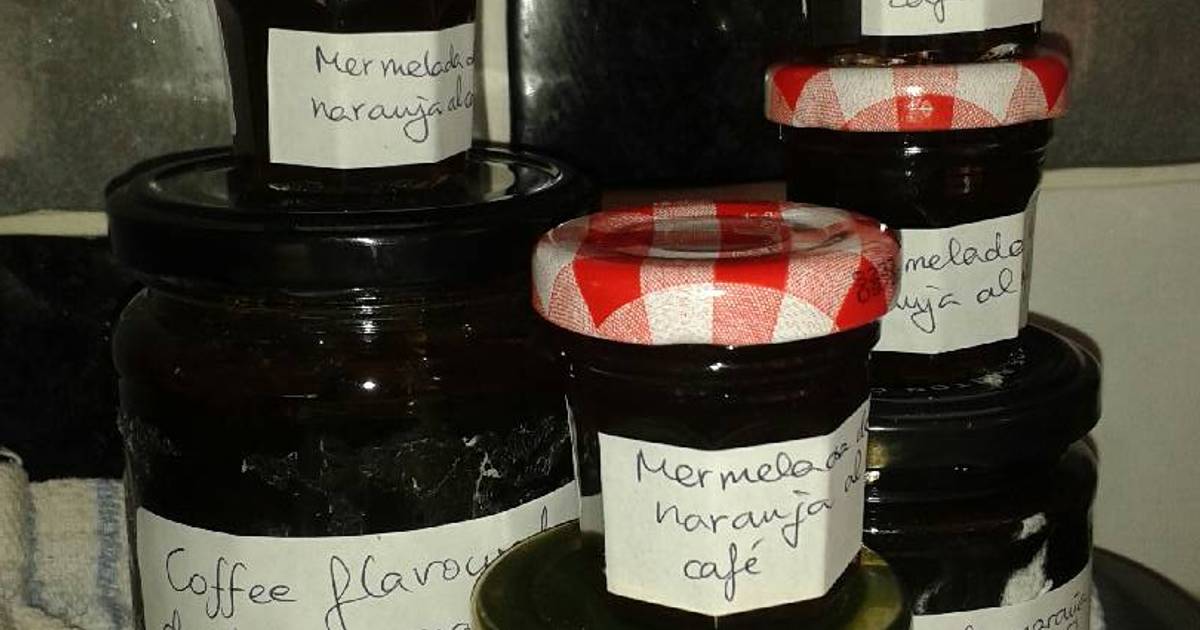 Coffee flavoured dark marmalade Recipe by almu21 Cookpad