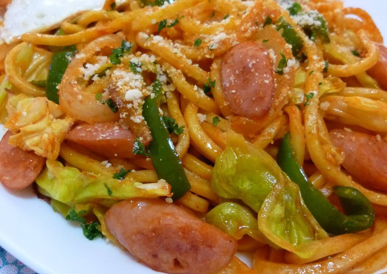Napolitan-style Yakisoba Noodles