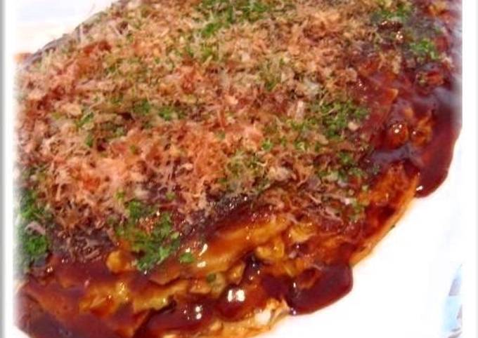 Okonomiyaki in the Oven