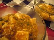 A picture of gochujang tofu