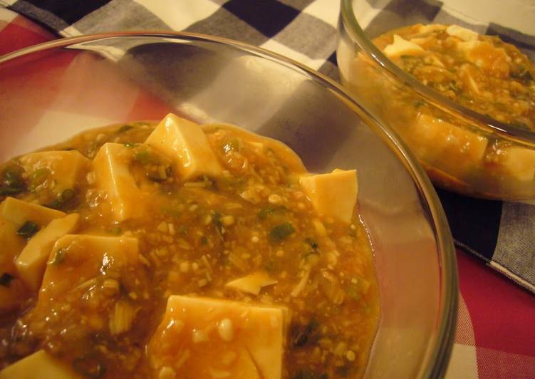 Recipe of Tasty Meatless Mapo Doufu