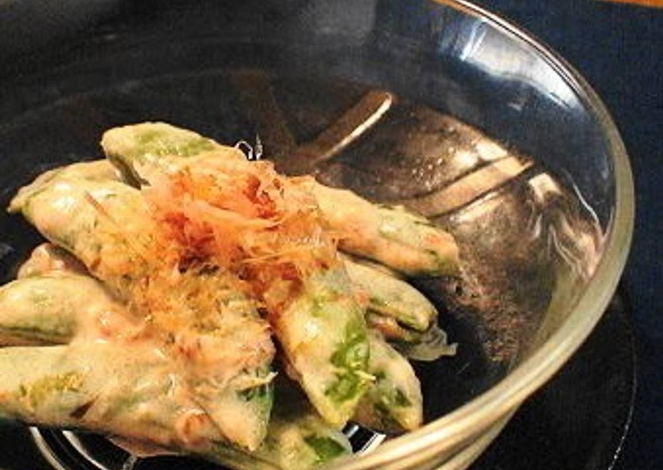 Snap Peas with Umeboshi & Mayonnaise