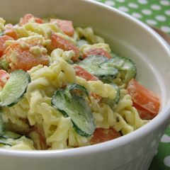 A picture of My Granny's Macaroni Salad.