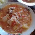 Caldo de pollo con arroz... SALUDABLE😊