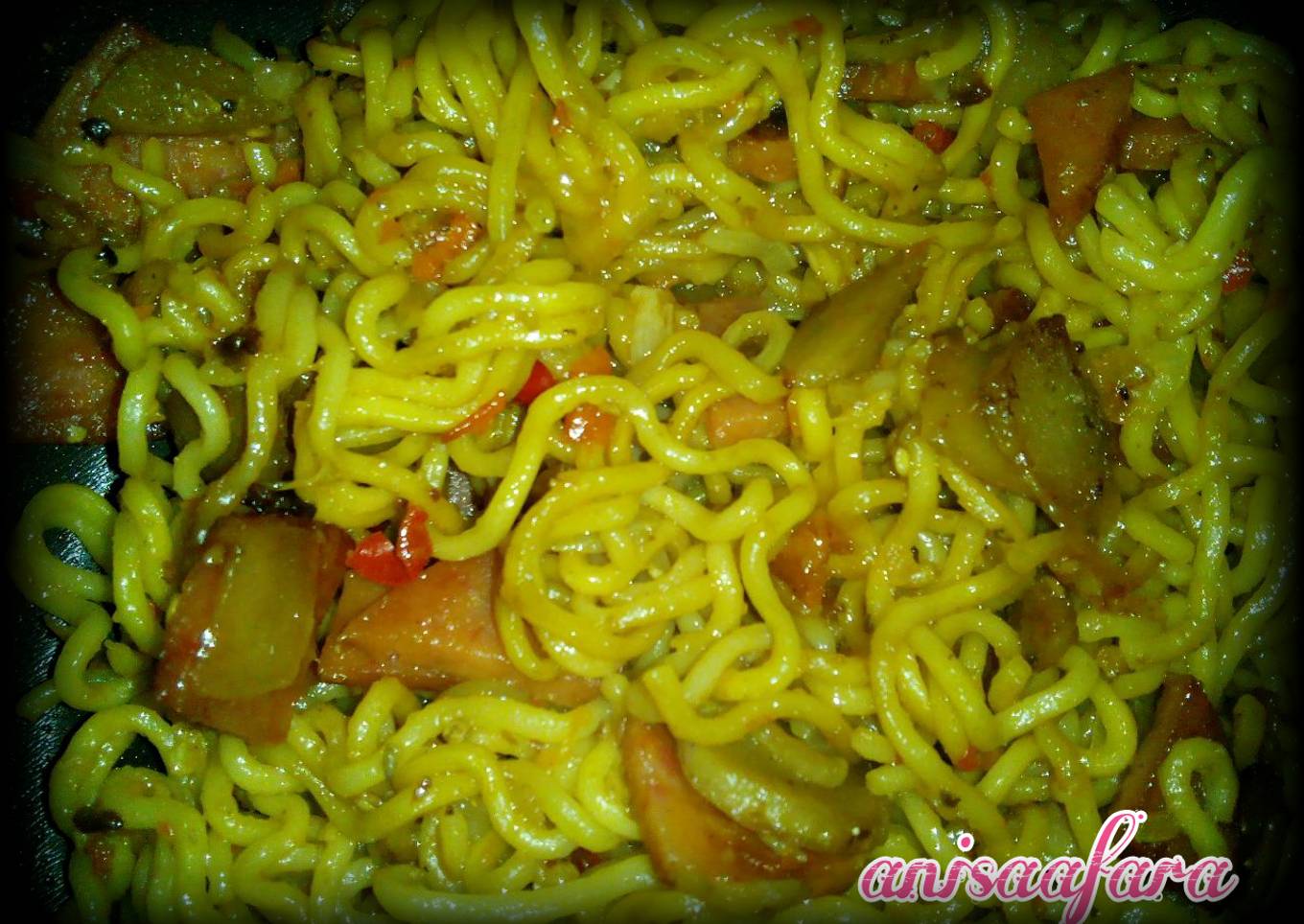 Mie setan pedas gila