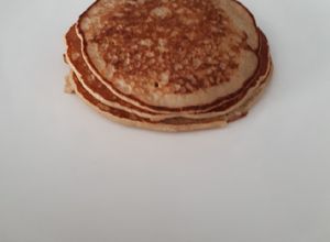 Una foto de Pancakes de quinoa y arroz