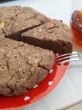 Chocolate & Banana Okara Cake
