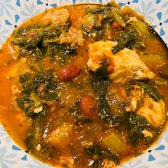 A picture of Chicken and Sausage Stew 🍲.