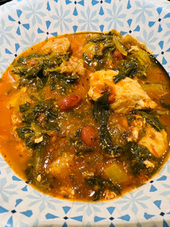 A picture of Chicken and Sausage Stew 🍲.