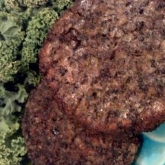 A picture of Black Bean Cakes.