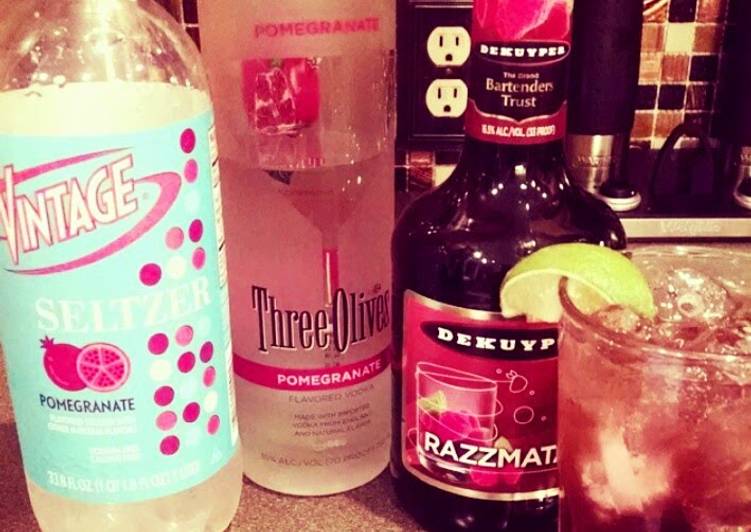 Recipe of Any-night-of-the-week Razzy Pom Pom Cocktail