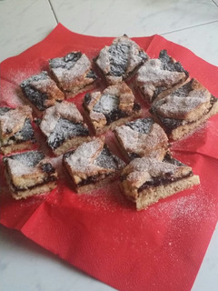 Szilvalekváros-rácsos linzer recept fotója