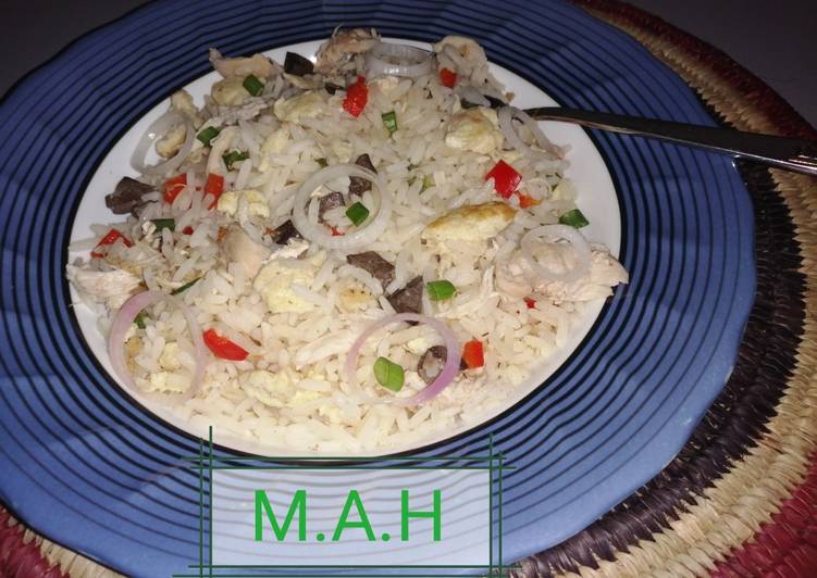 Recipe of Super Quick Homemade Chinese fried rice 1