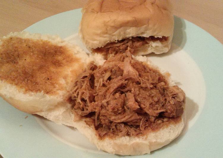 Recipe of Favorite Vickys Slow Cooker BBQ Pulled Pork, GF DF EF SF NF