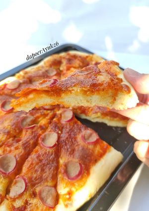 Foto resep Pizza sosis keju