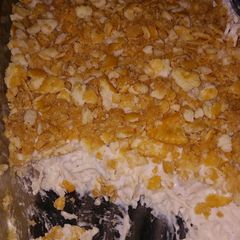 A picture of My Mother in Laws Chicken Casserole.