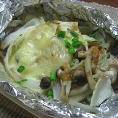 Super-Quick Spicy Cheese Salmon A picture of Super-Quick Spicy Cheese Salmon.