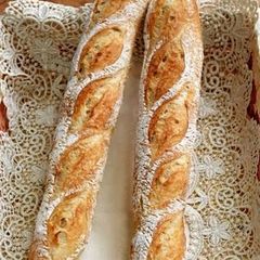 A picture of French Bread Made with Ingredients On Hand.