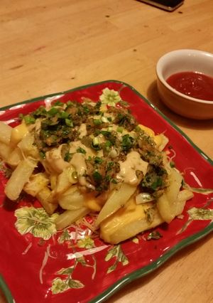 A picture of Home Made Animal Fries.