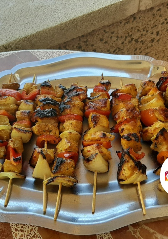 Una foto de Brochetas de pincho andaluz