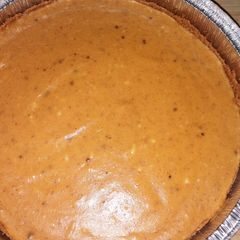 A picture of Pumpkin cheesecake.