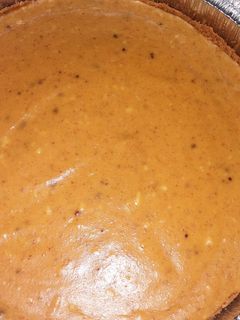 A picture of Pumpkin cheesecake.