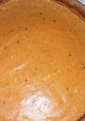 A picture of Pumpkin cheesecake.