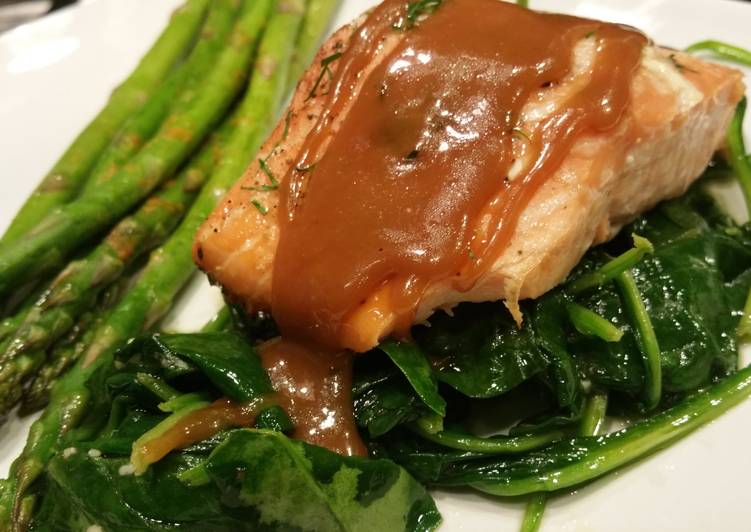 Steps to Make Award-winning Bourbon Grilled Salmon