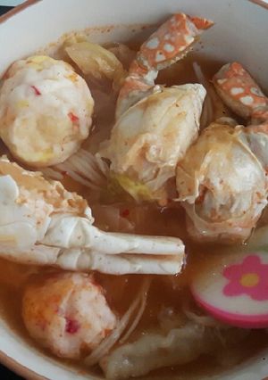 泡菜蟹肉鍋 的食譜成品照片