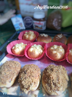 Foto resep Killer soft bread (beef floss, cheese and bun)