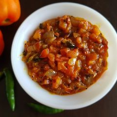Tomato Thokku A picture of Tomato Thokku.