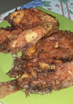 Foto resep Ikan Nila belah goreng sambel bawang #Ikanjanganditawar
