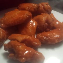 A picture of Hot wings.