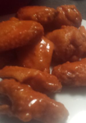 A picture of Hot wings.