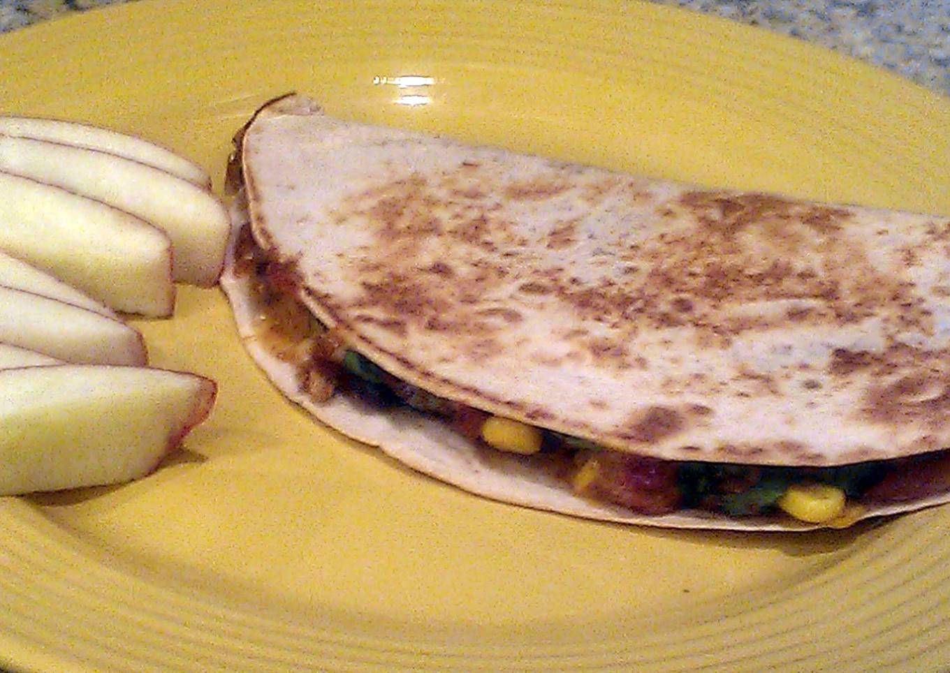 Black Bean Quesadilla