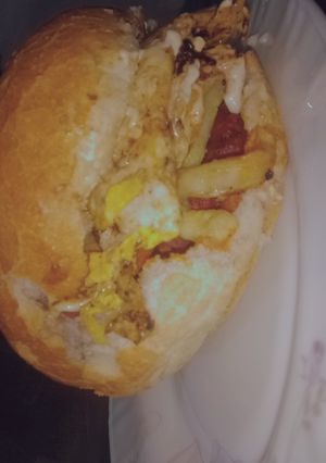 صورة لوصفة برغر منزلي