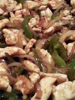 A picture of Chicken Fajitas.