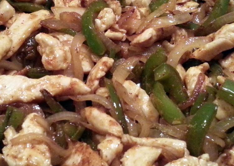 Recipe of Homemade Chicken Fajitas