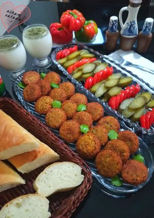 عکسی از دستور آکراس فلافل الهام پز