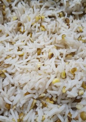 A picture of Moong Daal khichri.