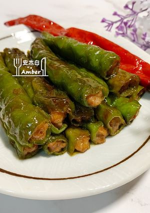 辣椒鑲肉 (影片) 的食譜成品照片