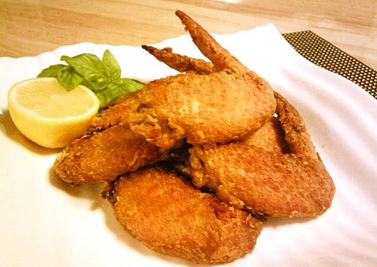 Simple Way to Make Super Quick Homemade Crispy Curry-Flavored Chicken Wings