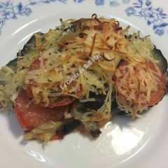 Foto principal de Berenjenas y tomates con queso 