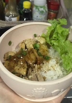 รูปของ ข้าวไก่ย่างเทอริยากิ เบบี๋
