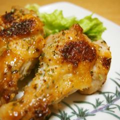 A picture of Baked Chicken with Garlic and Lemon.