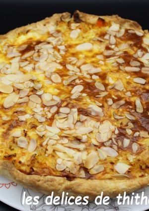 Une photo de Tarte aux pommes de terre, carottes et curry