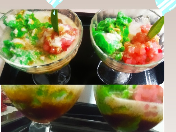 Cara Membuat Es Bungko pandan (bubur sumsum) Irit Anti Gagal