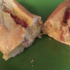 A picture of Bacon, egg and cheese boats.