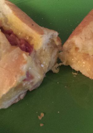 A picture of Bacon, egg and cheese boats.